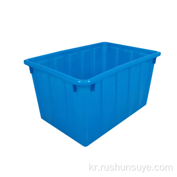 645*440*380 mm Blue Aquatic Stackable 상자